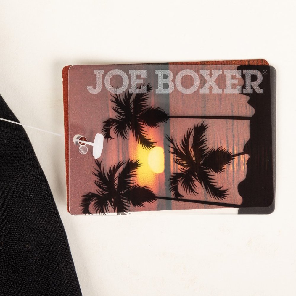 Joe Boxer Royal Blue & Black Swim Trunks - Picture 2 of 3